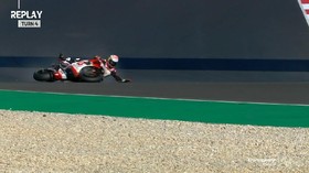 VIDEO: Rins dan Nakagami Kecelakaan di FP2 MotoGP Portugal