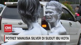 VIDEO: Potret Manusia Silver di Sudut Ibu Kota