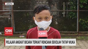 VIDEO: Tanggapan Pelajar Terkait Rencana Sekolah Tatap Muka