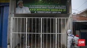 Petamburan Sepi, Rumah Rizieq Masih Dijaga Laskar FPI