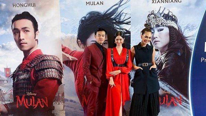 Yuki Kato, Luna Maya dan Dion Wiyoko Isi Suara Film Mulan
