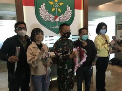 Intan RJ Hingga Narji Datangi Pangdam Jaya, Ngapain?