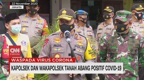 VIDEO: Kapolsek & Wakapolsek Tanah Abang Positif Covid-19