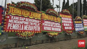 PA 212 Sebut Karangan Bunga di Kodam Jaya Dikondisikan