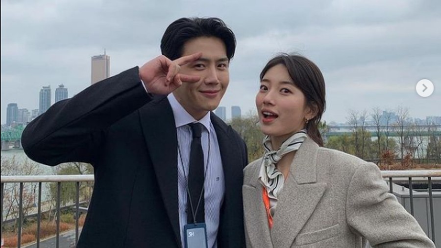 Kim Seon Ho pemeran Han Ji Pyeong dalam drama Korea Start-Up