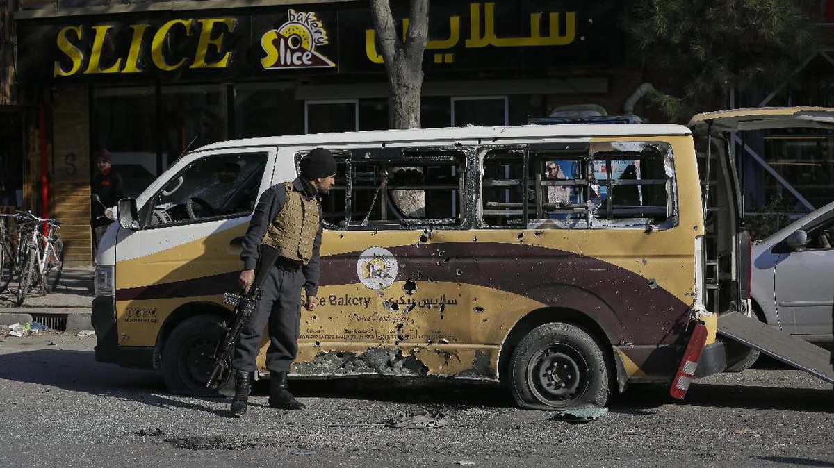 FOTO: Serangan Mortir ISIS Hantam Kabul