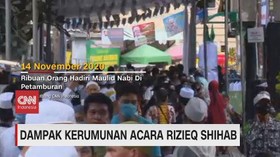 VIDEO: Dampak Kerumunan Acara Rizieq Shihab