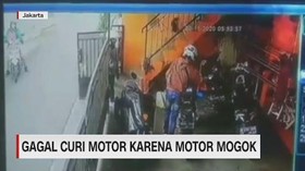 VIDEO: Gagal Curi Motor Karena Motor Mogok