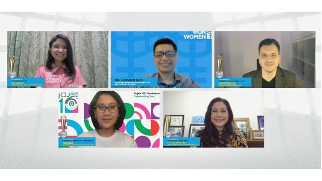 Gojek terpilih sebagai juara pertama di ajang UN Women 2020 Asia-Pacific Women Empowerment Principles untuk kategori Community and Industry Engagement.