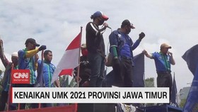 VIDEO: Kenaikan UMK 2021 Provinsi Jawa Timur