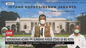 VIDEO: Kerumunan Acara FPI Sumbang Kasus Covid-19 Ibu Kota