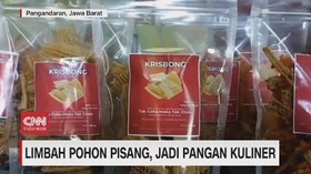 VIDEO: Limbah Pohon Pisang, Jadi Pangan Kuliner