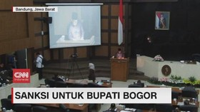 VIDEO: Sanksi untuk Bupati Bogor