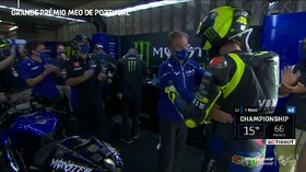 VIDEO: Perpisahan Dovizioso dan Rossi di MotoGP Portugal
