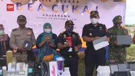 VIDEO: Bea Cukai Kualanamu Musnahkan Barang Jastip