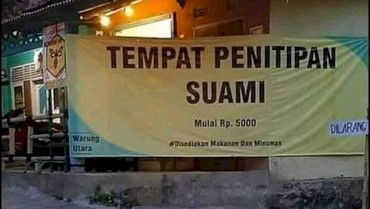 img-title Heboh Rumah Singgah Bertuliskan 'Tempat Penitipan Suami'