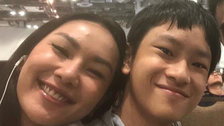 Azka Corbuzier dan Kalina Oktarani