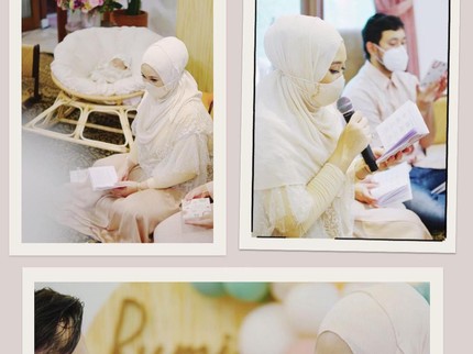 7 Potret Ceria Akikah Anak Pertama Dian Pelangi, Bertema Playful Boho