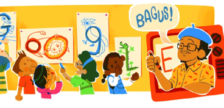 Google Doodle Tino Sidin