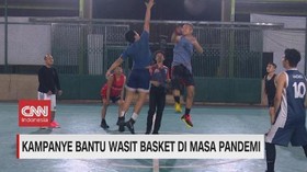 VIDEO: Kampanye Bantu Wasit Basket di Masa Pandemi