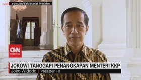 VIDEO: Jokowi Tanggapi Penangkapan Menteri KKP Edhy Prabowo