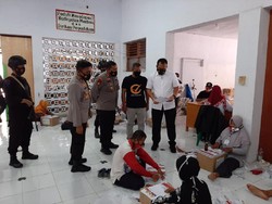 Polda NTB Cek Kesiapan Cabup Sumbawa Jalani Protokol Kesehatan