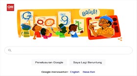 VIDEO: Google Doodle Tino Sidin Untuk Peringati Hari Guru