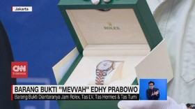 VIDEO: Barang Bukti Mewah Milik Edhy Prabowo