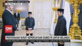 VIDEO: Penyerahan Surat Kepercayaan Dubes RI Untuk Belanda