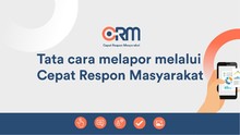 INFOGRAFIS: Tata Cara Melapor Lewat Cepat Respon Masyarakat
