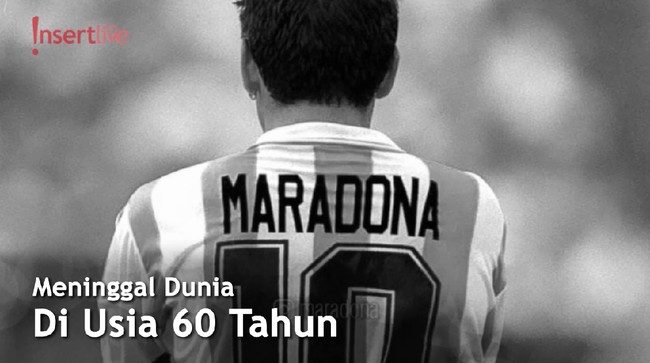Legenda 'Hand of God' Diego Maradona Meninggal Dunia