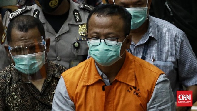 KPK mengatakan mantan Menteri KP Edhy Prabowo melakukan panggilan video bukan dengan pihak keluarga inti dari Rutan KPK.