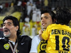 Diego Maradona Meninggal, Sergio Aguero Tulis Pesan Ini
