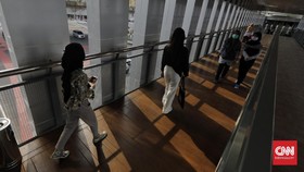 FOTO: Wajah Baru JPO Senen Extension