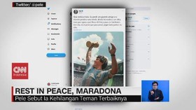 VIDEO: Legenda Sepak Bola Diego Maradona Meninggal Dunia