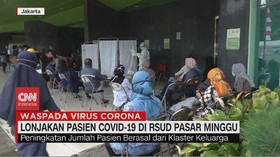 VIDEO: Lonjakan Pasien Covid-19 di RSUD Pasar Minggu