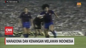 VIDEO: Maradona & Kenangan Melawan Indonesia