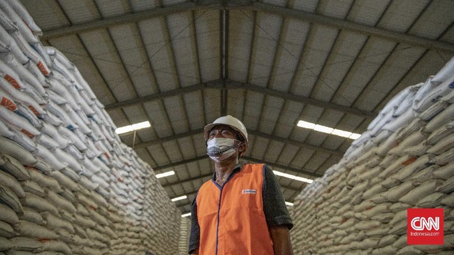 Stok beras di PIBC mencapai 38.439 ton per Kamis (22/7). Stok ini 6.000 ton lebih banyak dibanding kondisi normal.
