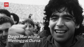 VIDEO: Legenda Sepak Bola Maradona Tutup Usia