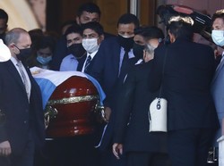 Haru Biru Pemakaman Diego Maradona