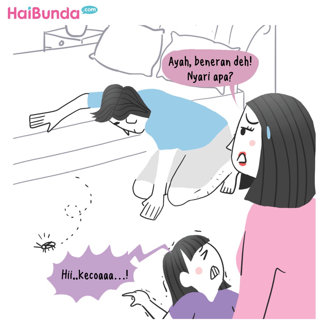 Komik mengenai Libur akhir tahun.