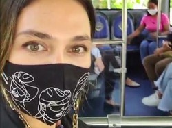 Ini Kata Luna Maya Soal Pengalaman Pertama Naik Bus di Bali