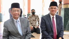 Mahfud MD Bertemu Din Syamsuddin dan Gatot Nurmantyo di Yogyakarta