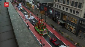 VIDEO: Pandemi, Parade Thanks Giving Tanpa Kerumunan Penonton