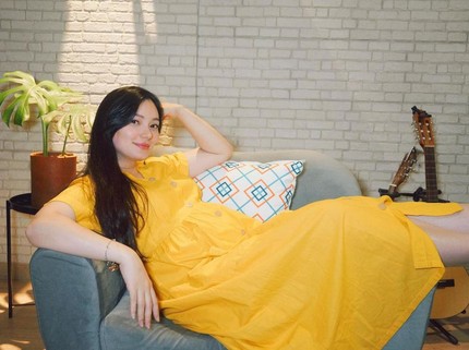7 Foto Asmirandah Hamil Anak Pertama, Awet Cantik Meski Berat Naik 19 Kg