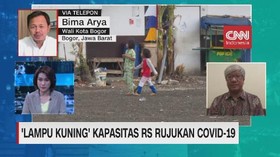 VIDEO: Lampu Kuning Kapasitas Rujukan Covid-19