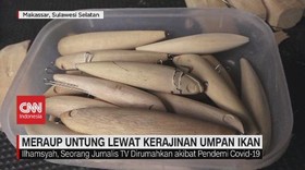 VIDEO: Meraup Untung Lewat Kerajinan Umpan Ikan