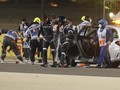 Mobil Terbelah Dua dan Terbakar, Grosjean Hanya Luka Minor