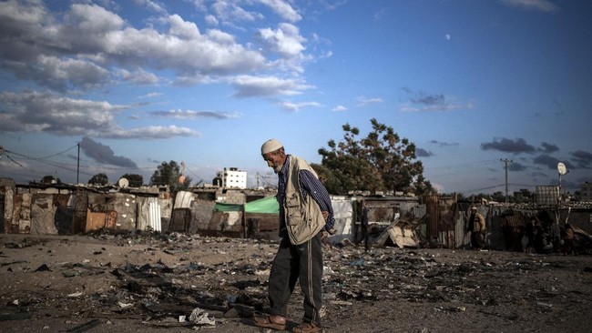 FOTO: Blokade Israel Hancurkan Ekonomi Gaza