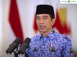 Peringati HUT Ke-49 Korpri, Jokowi: Percepat Reformasi Birokrasi-Struktural